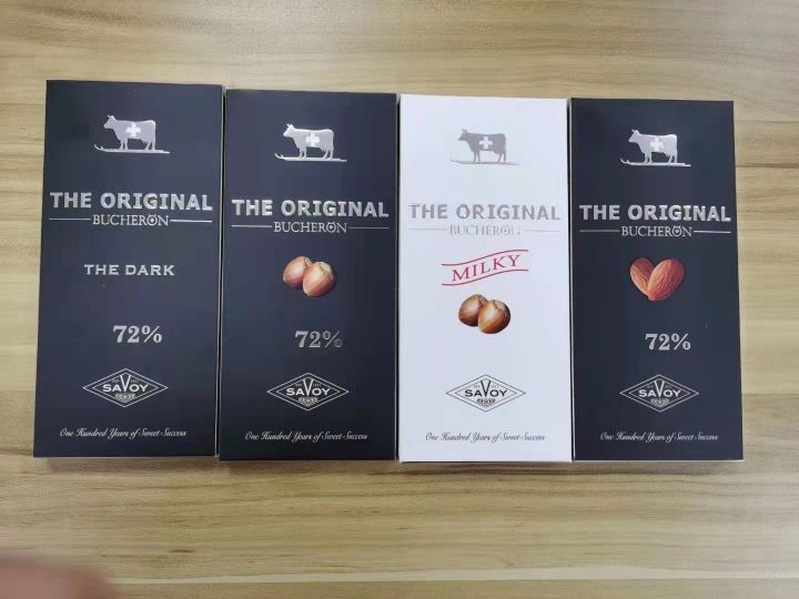 Russian Swiss Boucheron hazelnut cranberry almond sea salt chocolate ...