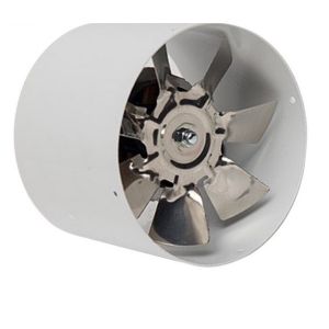 4Inch/6Inch/8Inch Inline Duct Fan Booster Exhaust Blower Air Cooling Vent 220V Blower Booster Air Cooling Ven / Exhaust Fan / Kipas Angin Hexos