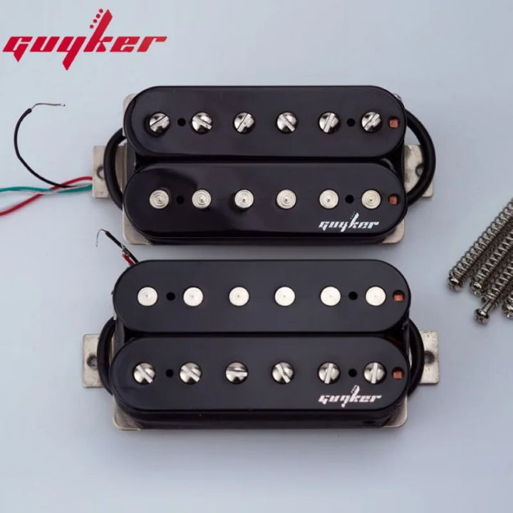 FLEOR Elektrische gitaar Humbucker Pickups Double Coil Guitar
