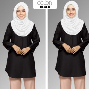 [ Zee Style ] BLOUSE SIMPLE NEW DESIGN l BLOUSE MUSLIMAH READY STOCK HOT SELLING FABRIC