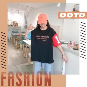 LH.Sunday เสื้อยืดลายอักษร โทน 3 สีในตัวเดียว เรียบหรูดูแพง ใส่แล้วปังสุด