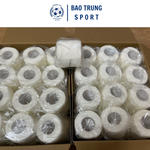 Hộp 24 cuộn băng keo thể thao cao su non đá bóngcuốn cổ tay cổ chântránh chấn thươngbăng cuốn vải