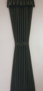 Gorden Minimalis Poliester dengan Ikat Pinggang Warna-Warni - Nyaman & Stylish