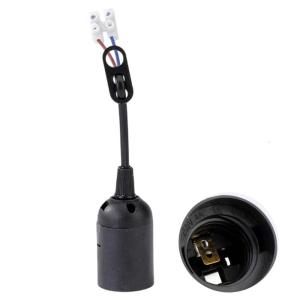 E27 Screw Lamp Holder Construction Socket Lamp Holder With Cable Renovation Socket Lighting Accessories Enduring