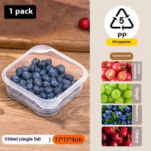 XANLYSHE | กล่องอาหารกลางวันแบบกล่องใส่อาหารปิดฝาพกพาได้นักเรียนกล่องใส่อาหารผลไม้หลายช่อง