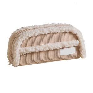 Đáng yêu nhung bút chì Trường hợp dung tích lớn Túi văn phòng phẩm Túi trang điểm thẩm mỹ túi đựng bút trường học văn phòng Nguồn cung cấp