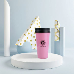 304 Stainless Steel 500ML Vacuum Coffee Cup Insulated Tumblers with Lid and Handle Carry-out Mug Office Travel on-go Supplies
