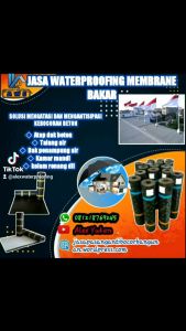 jasa pemasangan anti bocor bangunan waterproofing membrane bakar waterproofing coating waterproofing injeksi beton