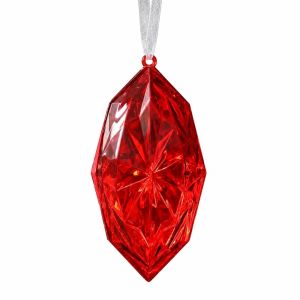 XIAHU Nhựa Đồ trang trí cây thông Noel Có cắt Trong suốt Đồ trang trí hình cây với các cắt. Nhiều màu sắc Đồ trang trí bằng pha lê. Đồ trang trí cây thông Noel
