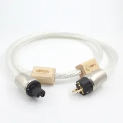 Hifi OCC Balanced Audio Cable For Shure SRH1440 SRH1840 SRH1540 Headphones Brown