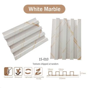 Cream-coloured white lattice PVC wall panels for home television feature wall installation