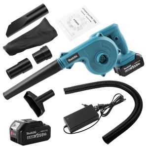 Uiiwell เครื่องเป่าลมไร้สาย รุ่นอเนกประสงค์ ใช้งานได้หลากหลาย ทั้งเป่าลม ดูดฝุ่น และเรือเป่าลม เหมาะสำหรับบ้าน สวน หรือพื้นที่โรงงาน ทำความสะอาดฝุ่น