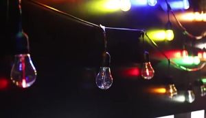 WH 59mm LED COB Meteor Shower Flowing Water Lamp 3V LED Filament Christmas Light String Parts Incandescent Light Accessories Diodes DIY
