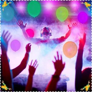 💖【Special price】💝CHUN 10ชิ้นลูกโป่งเรืองแสงนีออนนำกลับมาใช้ใหม่ได้ในที่มืดบอลลูน10นิ้วสุขสันต์วันเกิดปาร์ตี้งานแต่งงาน DIY ฟลูออเรสเซนต์ซุ้ม