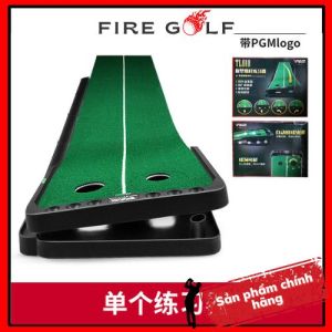 Thảm Tập Putting 360 PGM CHÍNH HÃNG TL010 có thể điều chỉnh độ dốc chất liệu bền đẹp chắc chắn
