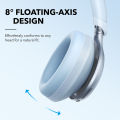 Soundcore by Anker, Space One, Bluetooth 5.3 ANC Headphones, 2X Stronger Voice Reduction, 40H ANC Playtime, App Control, LDAC Hi-Res Wireless Audio, Comfortable Fit, Clear Calls. 