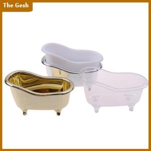 [The Gesh] Mini Makeup Bathtub Soap Jewelry Storage Box Nail Casket Holder Organizer