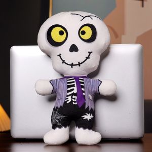 Halloween Pumpkin Plush Toys Zombie Ghost Stuffed Toys Cute Plush Doll Holiday Cosplay Decorations Baby Kid Halloween Christmas Gift