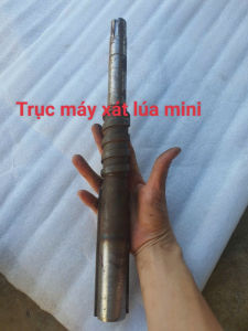 Trục máy xát lúa.Trục tròn máy xay lúa mini