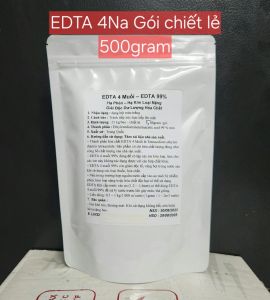 Hạ phèn  hạ kim loại nặng ao tôm cá  giải độc dư lượng hóa chất tồn dư trong ao . EDTA 4Na - EDTA 99%