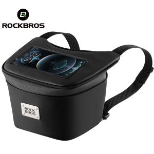 FCRockbros trước xe máy Túi xe tay ga e-biketool durablequick rease Túi điện thoại chống nước chủ Phụ Kiện Xe Máy công suất lớn thời trang dual-sử dụng túi đeo vai