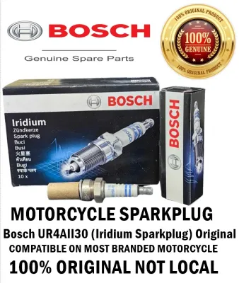 BOSCH IRIDIUM 100% Original motorcycle sparkplug (UR4II30) iridium sparkplug