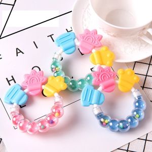 Baby Teether Toys Rattles Teether Toy Silicone Teeth Biting