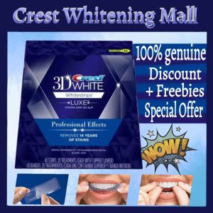 20 Packs Boxed Crest 3D Teeth Whitening Strips Professional Teeth Whitening Hygiene