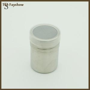 [The Fayshow] Stainless Steel Chocolate Shaker Icing Sugar Powder Cocoa Flour Coffee Sifter