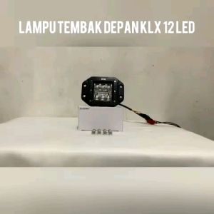 Reflektor Depan Lampu Tembak Depan 12 LED Mata Kupang KLX BF CRF 150 KTM 2017 Motor Mobil Bisa Pasang Super Terang Import