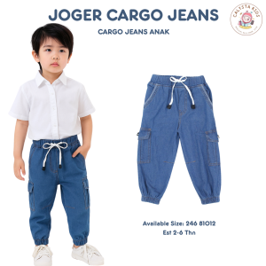 CELANA JOGER CARGO JEANS ANAK 1-5 Tahun Celana Panjang Anak
