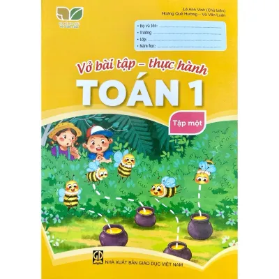 Sách - Vở bài tập - Thực hành Toán lớp 1 tập 1 (Kết nối tri thức với cuộc sống)