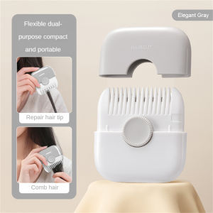 2 In 1 Baby Hair Trimmer And Hairdressing Comb Portable Hair Bangs Trimmer Hair Thinning Baby Haircut Clipper Cutter Baby Kids Adult Comfort Hair Set