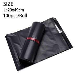 100PCS Black Courier Pouch Express Pouch Parcel Thickened Packing Envelope Shipping Pouch