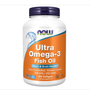 Viên Uống Dầu Cá Hỗ Trợ Tim Mạch Khỏe Mắt Đẹp Da Now Ultra Omega 3 Fish Oil 500 EPA /250DHA (Mỹ) - - Tăng cường chức năng não bộ và cải thiện trí nhớ. Chống thoái hóa não. - Giúp cải thiện tâm trạng và giảm nguy cơ mắc bệnh trầm cảm và lo âu. - Giúp