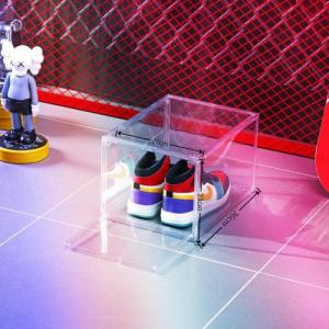 Acrylic Transparent Shoe Box Storage Box Dust-Proof Storage Box For Sneakers And Bags Shoe Display