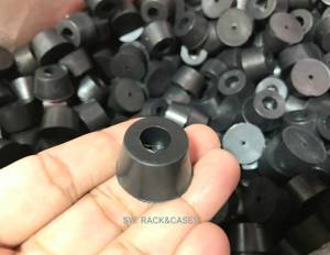 ยางฐานตู้ลำโพง (ราคาต่อแพ็คจำนวน 16 ตัว) รหัส C อุปกรณ์ตู้ลำโพง ยางอเนกประสงค์ วัสดุ PVC เกรดดี ขนาด 2.5x1.5x2.0mm แข็งแรงได้มาตรฐาน