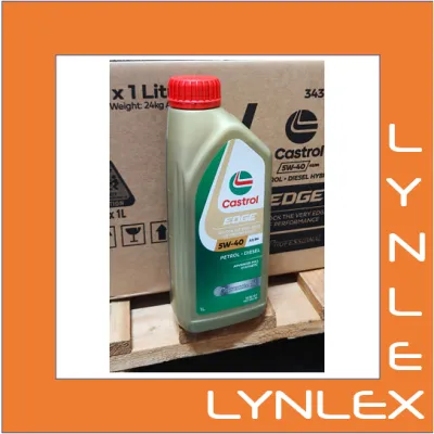 CASTROL EDGE PROFESSIONAL TITANIUM FST 5W40 (MALAYSIA) - 1LITRE LYNLEX