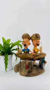 Monster box ไม้แกะสลัก งานฝีมือ ของตกแต่งบ้าน ของแต่งบ้าน อุปกรณ์แต่งสวน ของแต่งสวน แต่งสวน ของแต่งร้าน ของแต่งบ้าน แต่งห้องนอน ส่งจากไทย