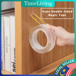 Extra Strong Sticky Tape Nano Tape Multifunction Double Sided Adhesive Traceless Washable Removable Tape [F32]