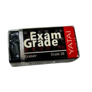 [1 Pcs] Yatai Exam Grade Eraser ER-6302 (Dust Free / Grade 2B )