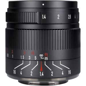 7Artisans 55mm f/1.4 Mark II APS-C Lens (Sony E Fujifilm FX)