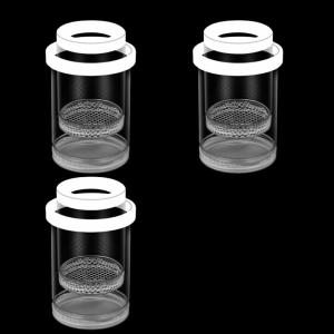 Convenient Plastic Fish Breeder Box for Raising Fry in Aquariums with Suction Cup Mounting/Floating Breeding Box 3Pcs