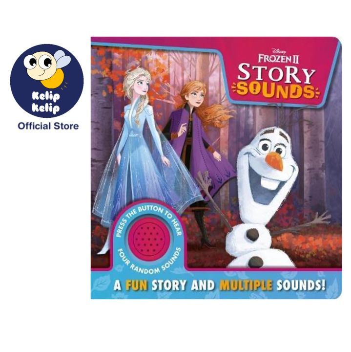 Disney Frozen 2 Sound Book for Kids with Fun Bedtime Story & Multiple