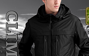 Jaket Persib Tebal Anti Air & Angin Climber Hoodie