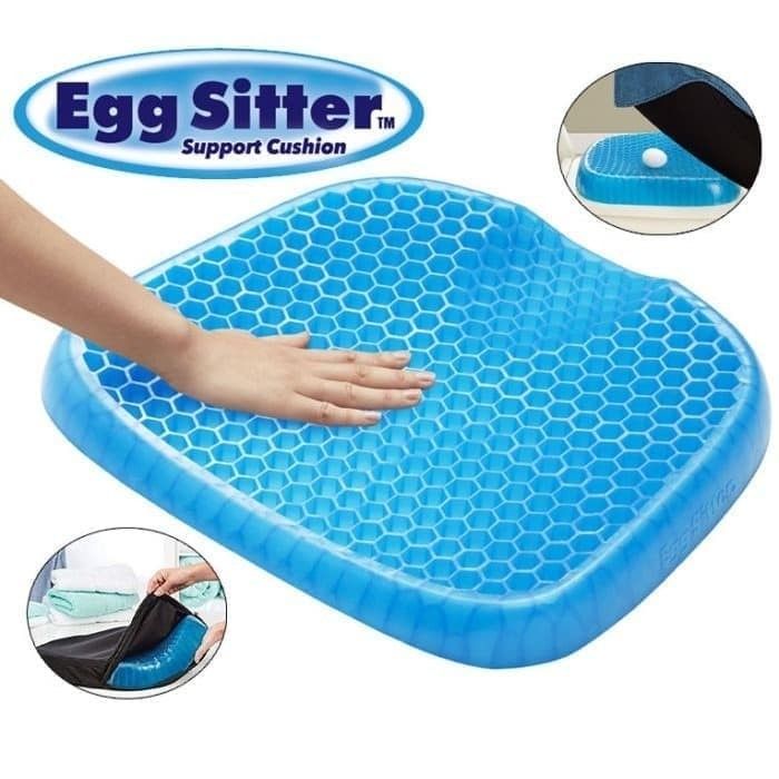 Bantal Alas Duduk Kesehatan Egg Sitter Gel Silicon Bangku Mobil