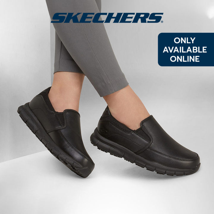 Relaxed Fit Memory Foam Skechers Work Skechers สเก็ตเชอร์ส