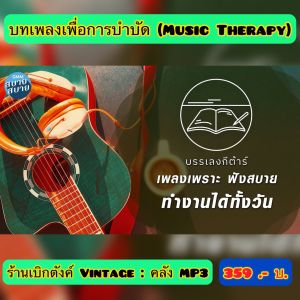 แฟลชไดร์ฟแท้ USB - MP3 ดนตรีผ่อนคลาย Relax กล่อมใจฟังสบาย ๆ (5 ชนิด) กีต้าร์ ไวโอลีน แซกโซโฟน เปียโน