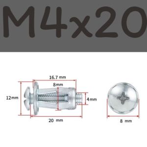 น็อตกลีบดอกไม้สแตนเลส สกรูขยาย น็อตดึง โบลต์ แผ่นเหล็ก น็อตยึดโคมไฟ น็อตดอกไม้ L345