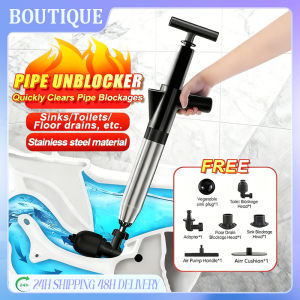 QUIVLOX Toilet Pump Plunger MODOFO High Pressure Toilet Cleaner Clogged Remover Toilet Bowl Plunger Pump